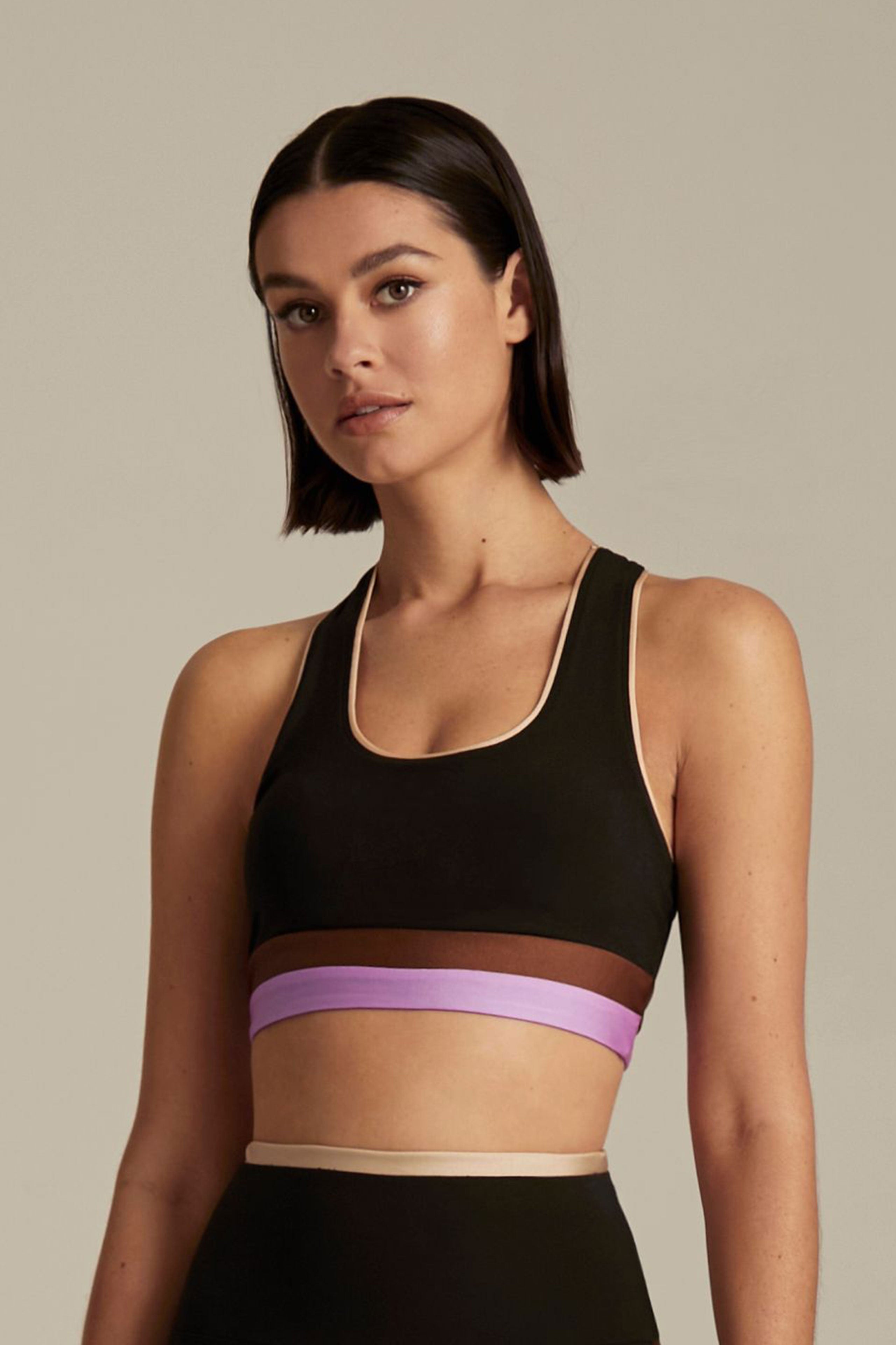 Tank Top Douceur™ with Integrated Medium-High Support Bra - Kale